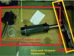 ATC: ARM: VP2012: ATC: ARM: VP2012: ATC SWING ARM ASSEMBLY WITH A SET OF ARM ROTARY AXLE  ASSEMBLY WITH CYLINDER