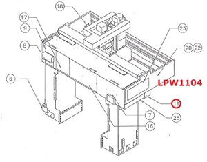 Y-AXIS WAY COVER TRAY