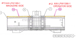Y-AXIS LEFT SIDE COVER