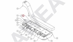 WIRING BOX FOR COOLANT LEVEL FLOAT SWITCH
