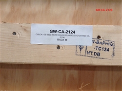 CHUCK: GS-6600: REAR CHUCK FLANGE (CA-2124 AND CA-2114)