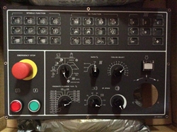 ELECTRICAL: CONTROL PANEL: GA-2000/GS-4000/6000 SERIES: BOTTOM PANEL (INCLUDING SPINDLE FUNCTION  NC FUNCTION  AXIS FUNCTION  EMERGENCY STOP  MPG  AND SWITCHES)..C7-8
