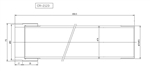 SPINDLE: DRAW TUBE: GA-2000: DRAW TUBE S/N: 91501