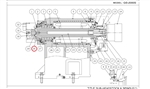 SUB-SPINDLE DRAW TUBE FOR GS-2000/YS SERIES