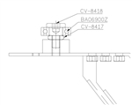 UPPER DOOR ROLLER SET FOR GLS-150/200