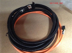ELECTRICAL: CABLE: GLS-150/200 SERIES: TURRET POWER CABLE  (RECTANGULAR CONNECTOR)