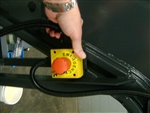 EMERGENCY STOP SWITCH FOR CHIP CONVEYOR