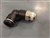 90 Degree Push-In Air Fitting: 8mm - PT1/4""
